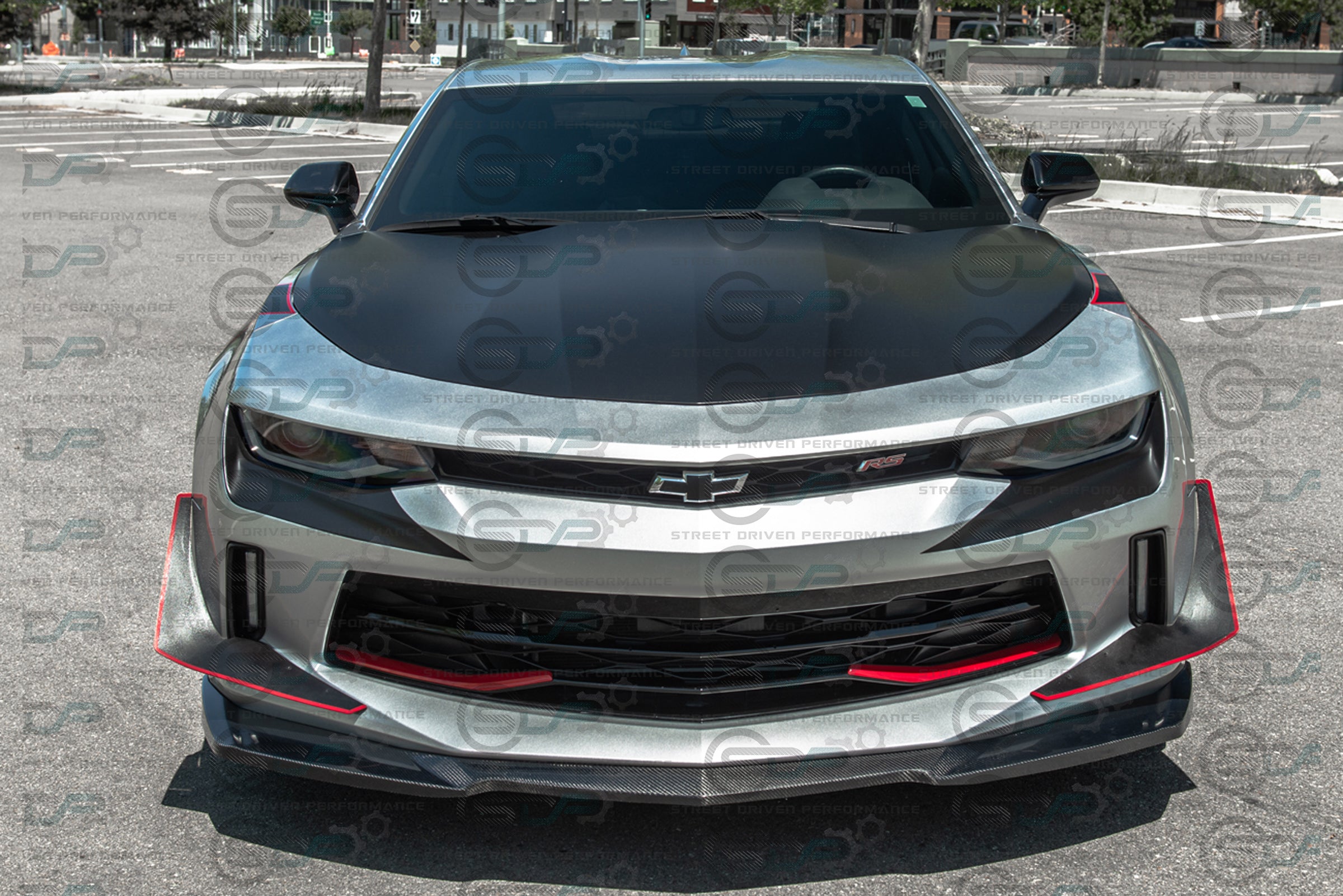 2016-2018 6th Gen Camaro - "ZL1 Performance Package" Carbon Fiber Front Splitter / Lip Ground Effects - for all LT / LS / RS models